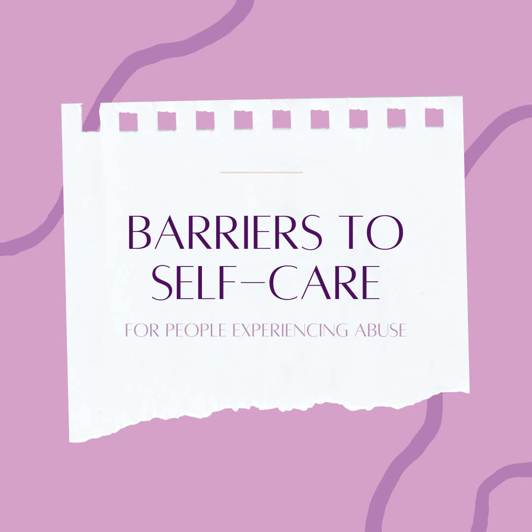 Barriers to self-care